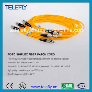 FC Fibra Óptica Jumper, FC Jumper Cable